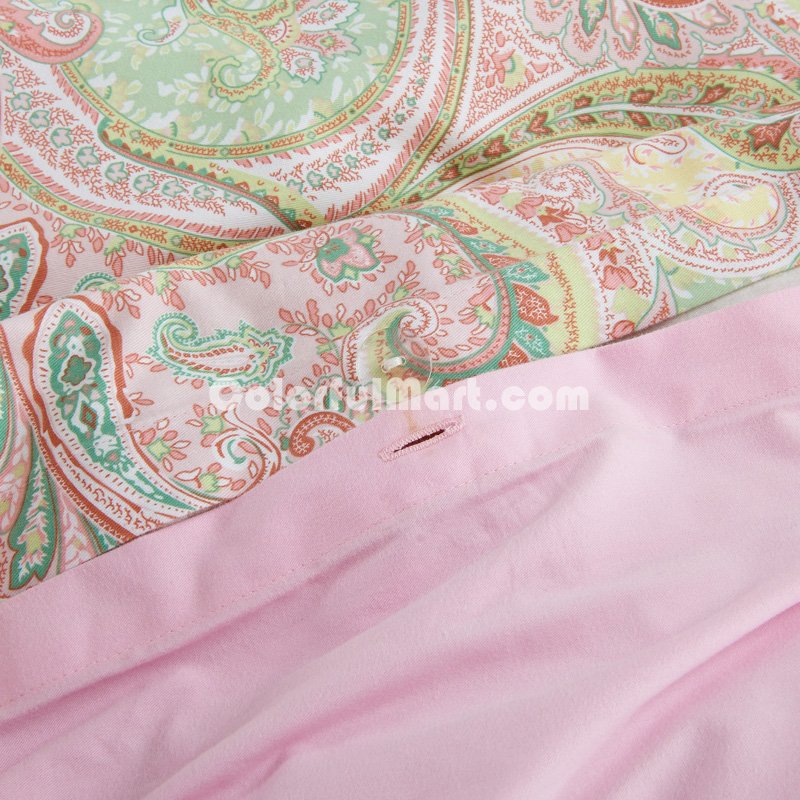 Griffith Pink Egyptian Cotton Bedding Luxury Bedding Duvet Cover Set - Click Image to Close