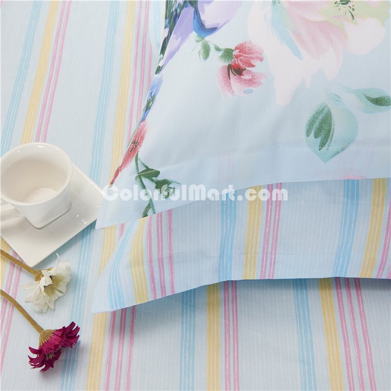 Marilyn Blue Bedding Set Teen Bedding Dorm Bedding Bedding Collection Gift Idea - Click Image to Close