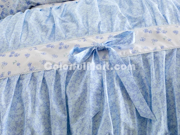 Spring Blue Girls Bedding Sets - Click Image to Close