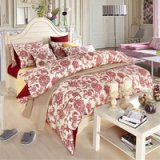 Lenna Red Bedding Egyptian Cotton Bedding Luxury Bedding Duvet Cover Set