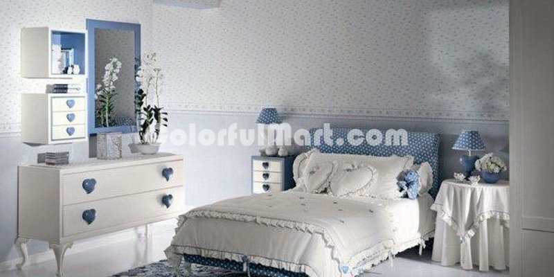 Little Girl White Luxury Bedding Quality Bedding - Click Image to Close
