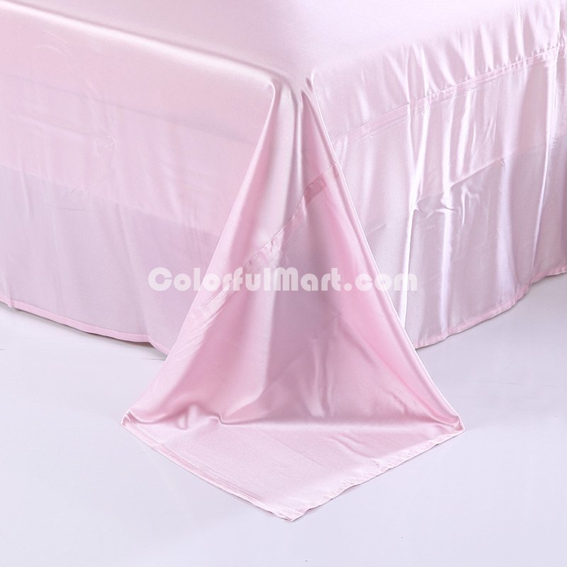 Beautiful Stripes Pink Silk Bedding Modern Bedding - Click Image to Close