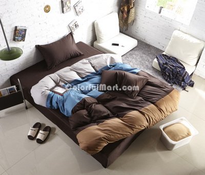 Flower Boy Dark Grey Modern Bedding Teen Bedding