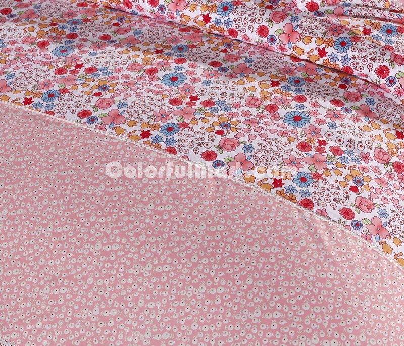 Modern Garden Pink Princess Bedding Teen Bedding Girls Bedding - Click Image to Close