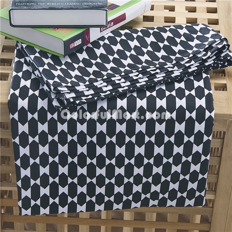 Black And White Raider Black Bedding Teen Bedding Kids Bedding Modern Bedding Gift Idea - Click Image to Close