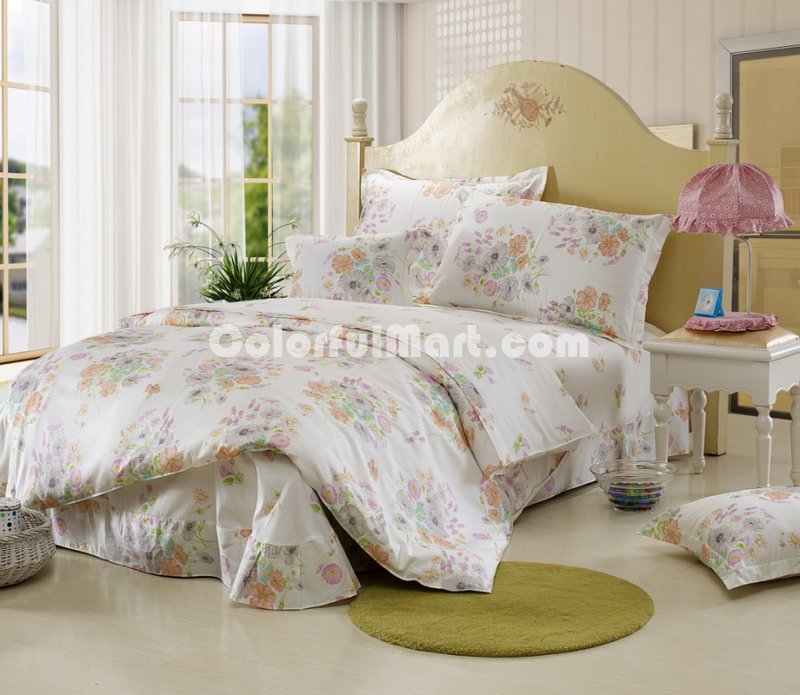 Ink Flowers Cheap Kids Bedding Sets - Click Image to Close