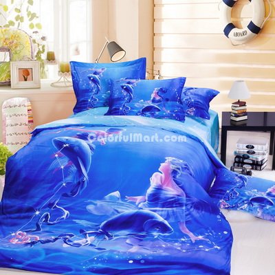 Pisces Oil Painting Style Zodiac Signs Bedding Set