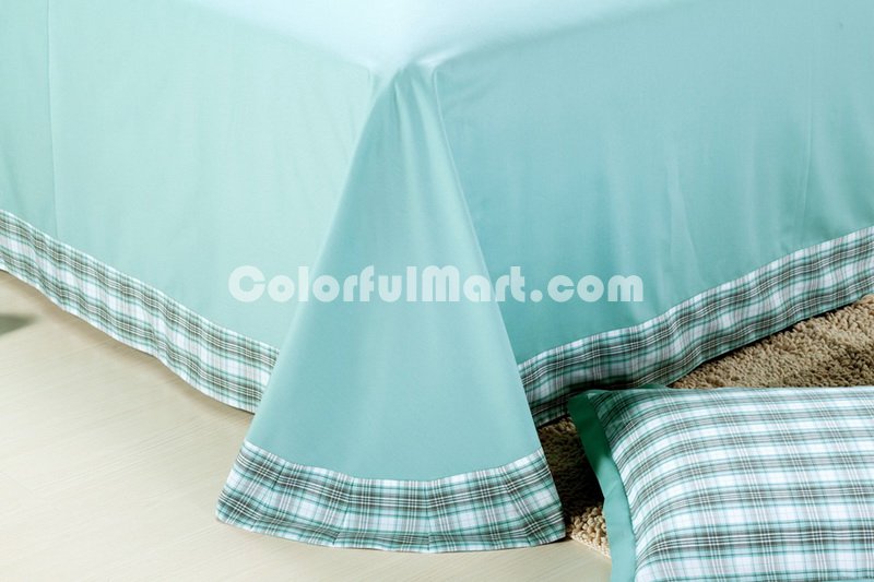 Green Field Green Tartan Bedding Stripes And Plaids Bedding Luxury Bedding - Click Image to Close