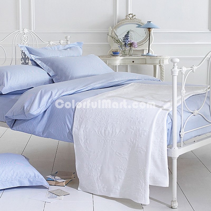 Ralph Blue Duvet Cover Set Luxury Bedding - Click Image to Close