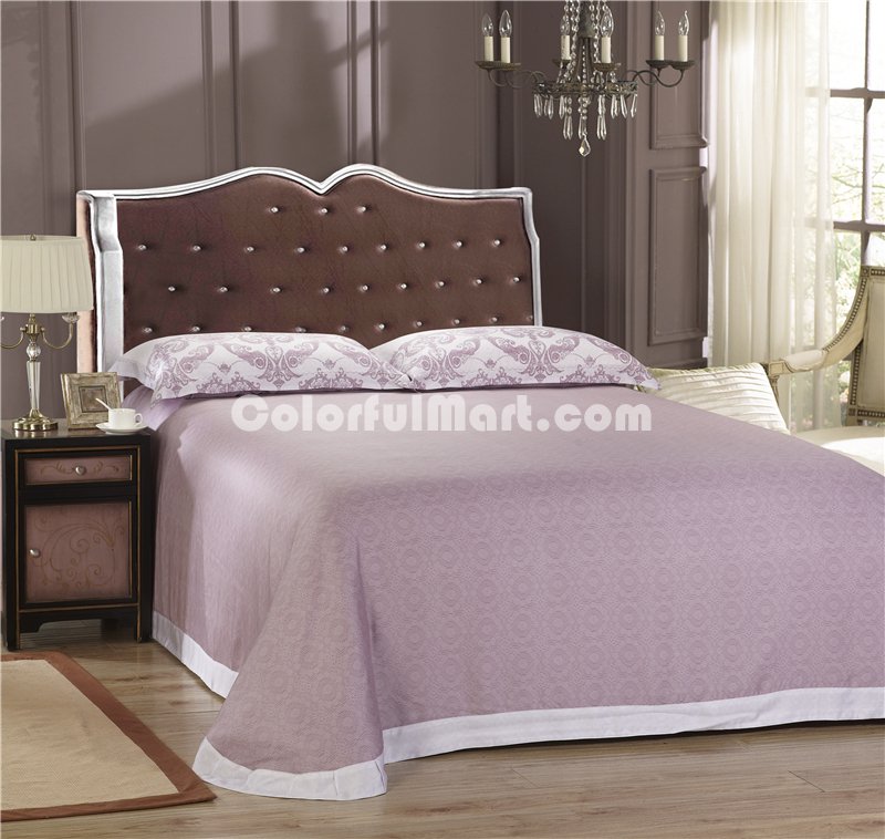 Louisa Purple Bedding Set Luxury Bedding Girls Bedding Duvet Cover Pillow Sham Flat Sheet Gift Idea - Click Image to Close