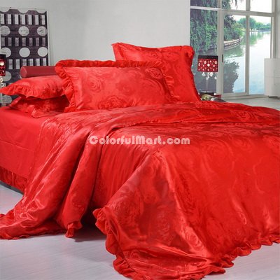 Delicate And Charming Damask Duvet Cover Bedding Sets
