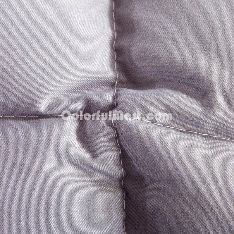 Gray And White Comforter Down Alternative Comforter Kids Comforter Teen Comforter - Click Image to Close