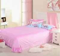 White Cloud Rabbits Pink Discount Kids Bedding Sets