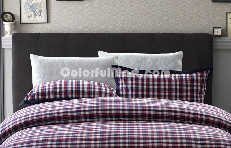 Experiencing Scotland Blue Tartan Bedding Stripes And Plaids Bedding Luxury Bedding - Click Image to Close