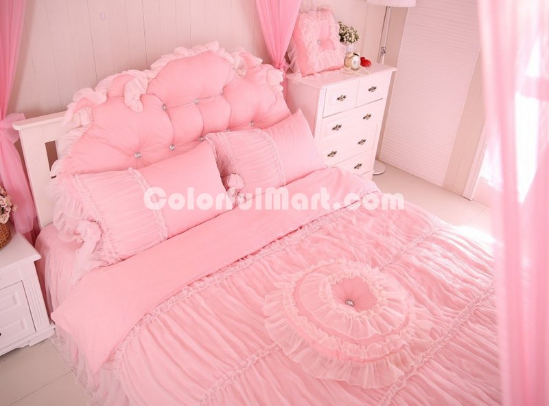 Lavender Manor Pink Princess Bedding Girls Bedding Wedding Bedding - Click Image to Close