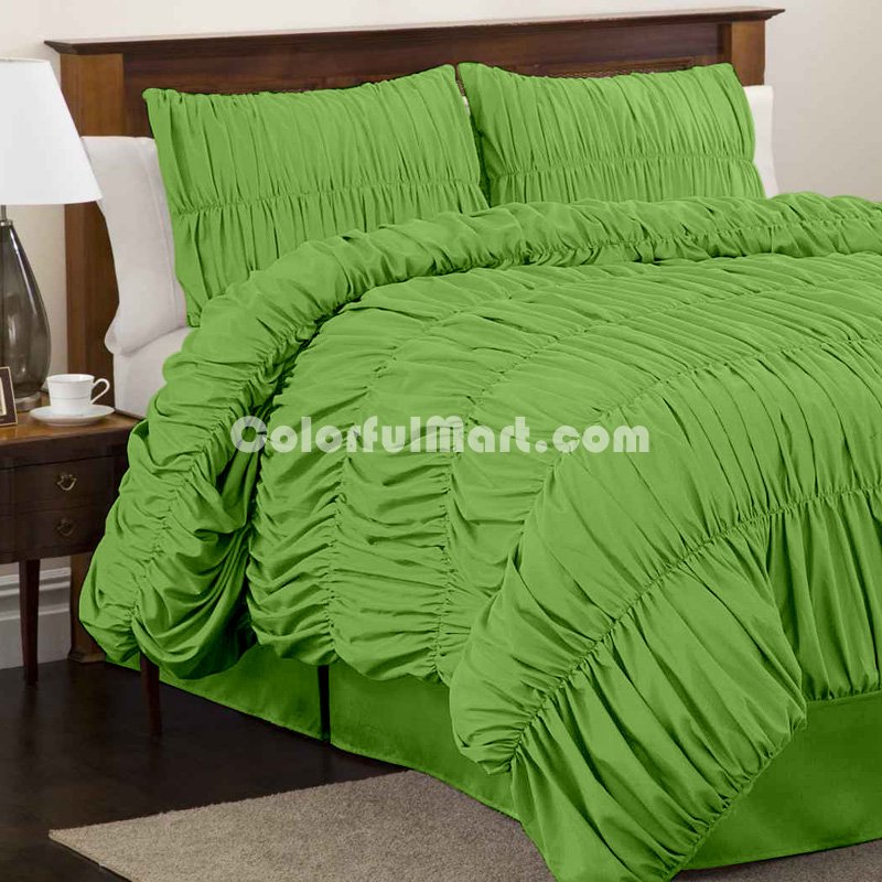Esmeralda Fruit Green Duvet Cover Sets - Click Image to Close