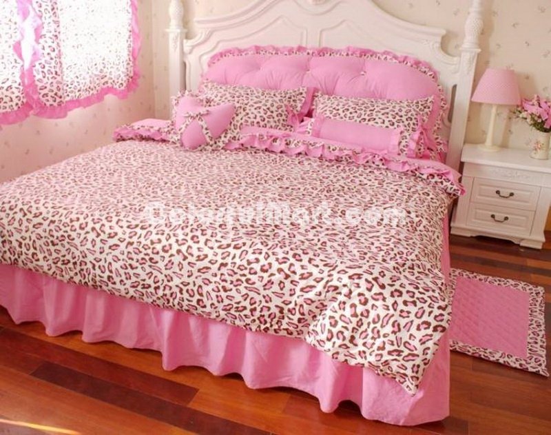 Pink Cheetah Print Bedding Sets - Click Image to Close