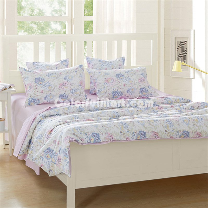 Monet White Bedding Egyptian Cotton Bedding Luxury Bedding Duvet Cover Set - Click Image to Close