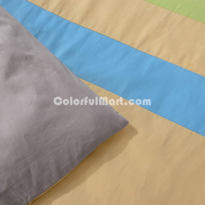 Yellow And Gray Teen Bedding Sports Bedding - Click Image to Close