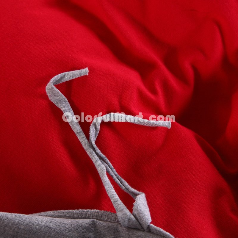 Rabbit Red Knitted Cotton Bedding 2014 Modern Bedding - Click Image to Close