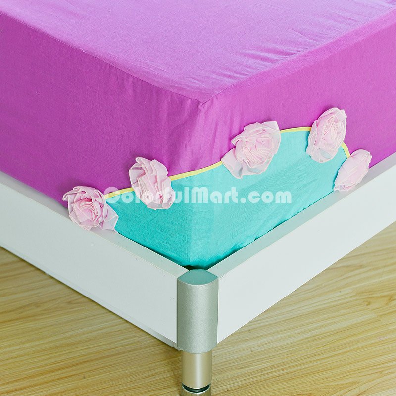 Sky City Purple Princess Bedding Girls Bedding Women Bedding - Click Image to Close