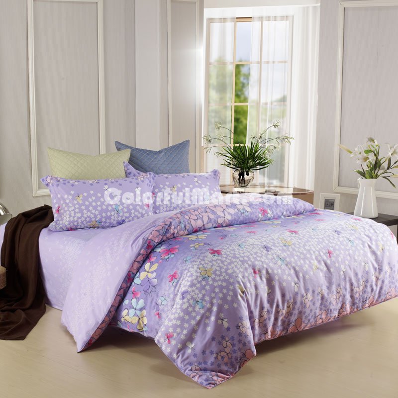 Butterfly Flying Modern Bedding Sets - Click Image to Close
