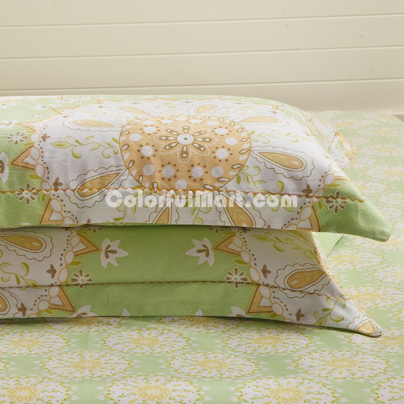 The Impression Of Seattle Green Duvet Cover Set European Bedding Casual Bedding - Click Image to Close