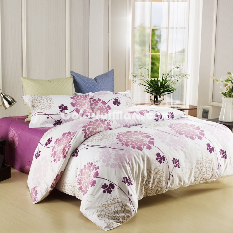 Colorful Blossom Modern Bedding Sets - Click Image to Close