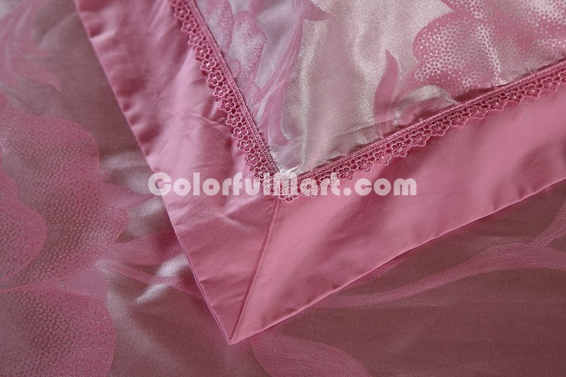 Beautiful Woman Pink Luxury Bedding Wedding Bedding - Click Image to Close