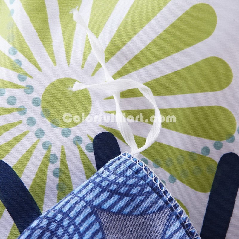 Dream Of Past Days Blue Modern Bedding 2014 Duvet Cover Set - Click Image to Close