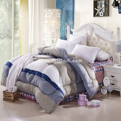 Simple Trend Multicolor Comforter Down Alternative Comforter Cheap Comforter Teen Comforter