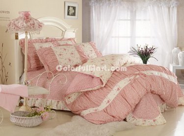Beauty Beige Girls Bedding Sets