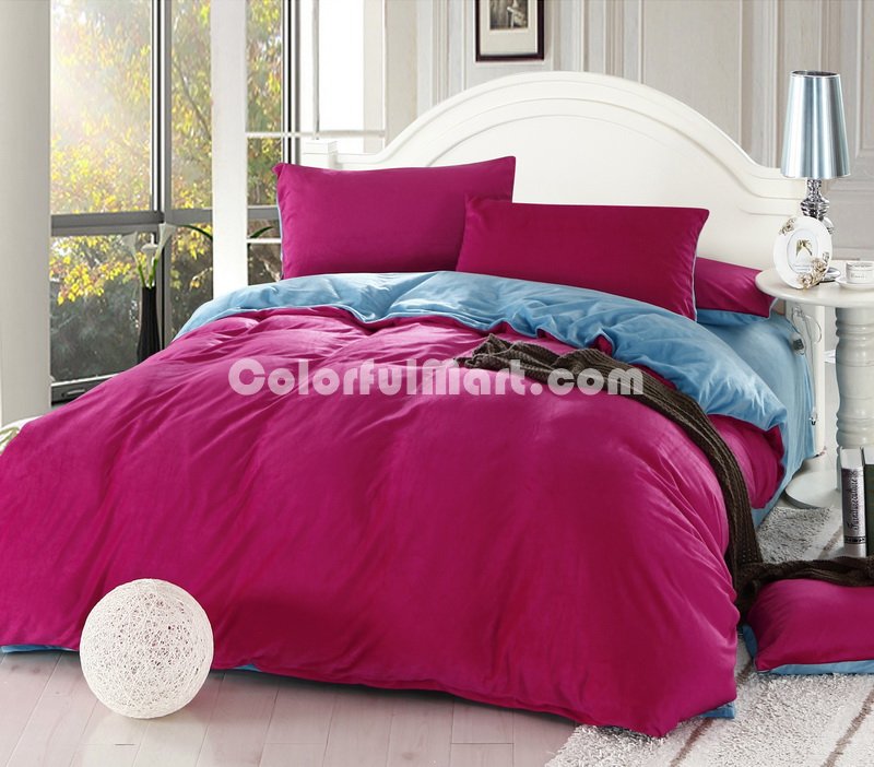 Roseo And Blue Modern Bedding Sets - Click Image to Close