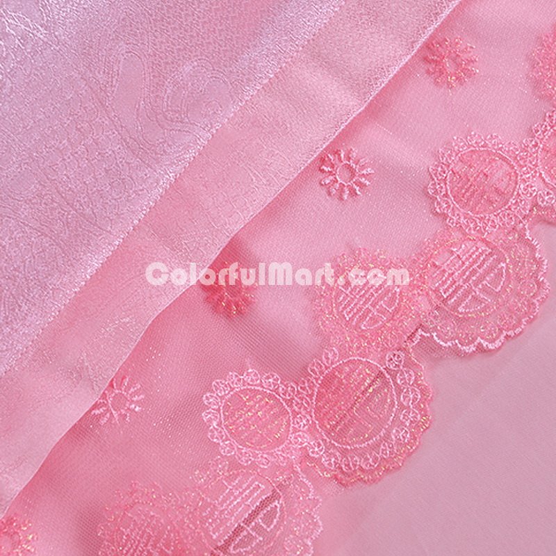 Waltz Pink Damask Duvet Cover Bedding Sets - Click Image to Close
