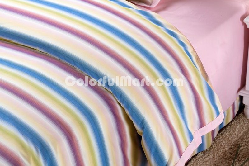 Color Bar College Dorm Room Bedding Sets - Click Image to Close