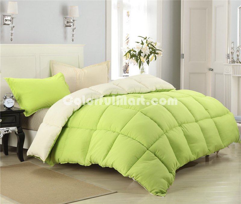 Double Green Comforter - Click Image to Close
