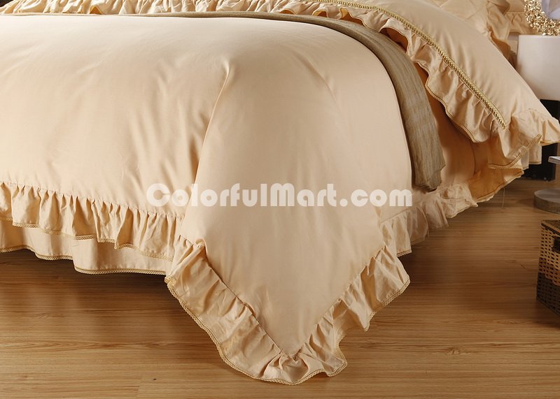 Light Camel Girls Bedding Princess Bedding Modern Bedding - Click Image to Close