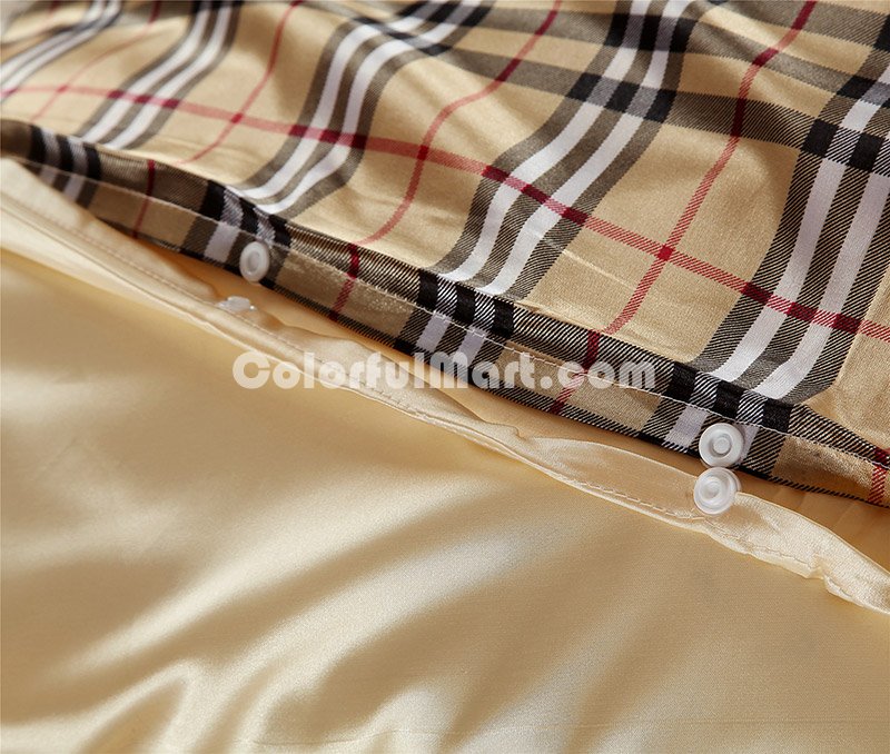 Popular In The World Beige Silk Duvet Cover Set Silk Bedding - Click Image to Close