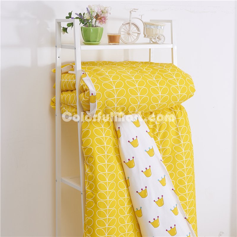 Sunshine Yellow Bedding Teen Bedding Kids Bedding Modern Bedding Gift Idea - Click Image to Close