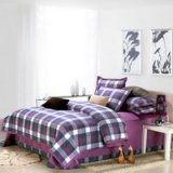 Purple College Dorm Room Bedding Sets