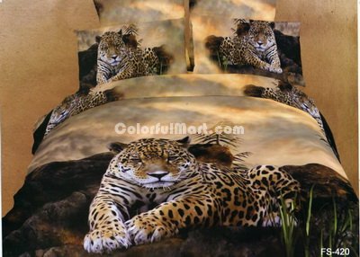 Leopard Style18 Cheetah Print Leopard Print Bedding Set