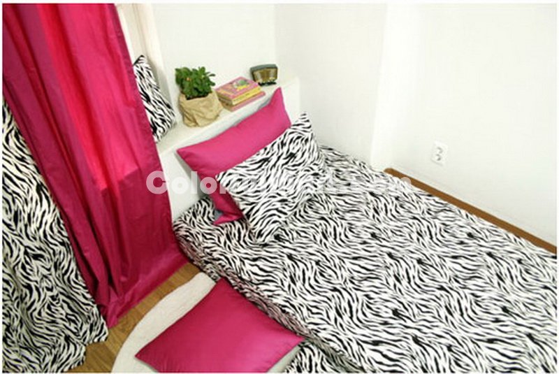 Roseo Zebra Print Bedding Sets - Click Image to Close