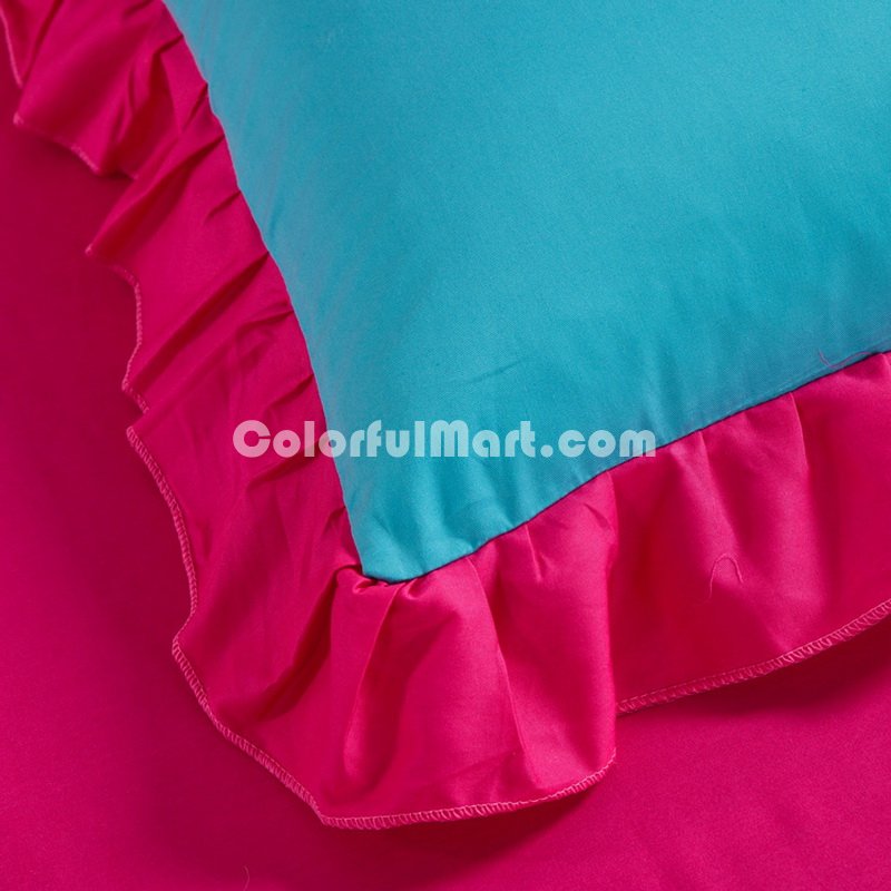 Blue And Rose Modern Bedding Cotton Bedding - Click Image to Close