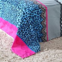 Blue Night Cheetah Print Bedding Sets