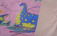 Dinosaur Mummy Purple Dinosaur Bedding Set