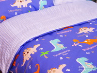 Dinosaurs Blue Dinosaur Bedding Set