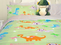 Dinosaurs Light Green Dinosaur Bedding Set