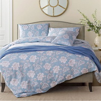 Caroline Light Blue Bedding Egyptian Cotton Bedding Luxury Bedding Duvet Cover Set