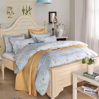 Jora Light Blue Bedding Egyptian Cotton Bedding Luxury Bedding Duvet Cover Set