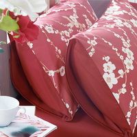 Saint Mary Red Bedding Egyptian Cotton Bedding Luxury Bedding Duvet Cover Set